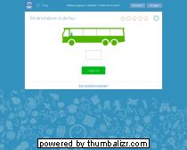 Rekenen groep 2 | Hoeveel kinderen zitten in de bus?