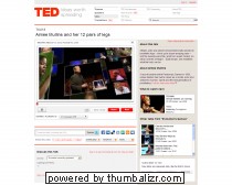 Aimee Mullins and her 12 pairs of legs