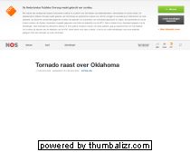 tornado raast over Oklahoma